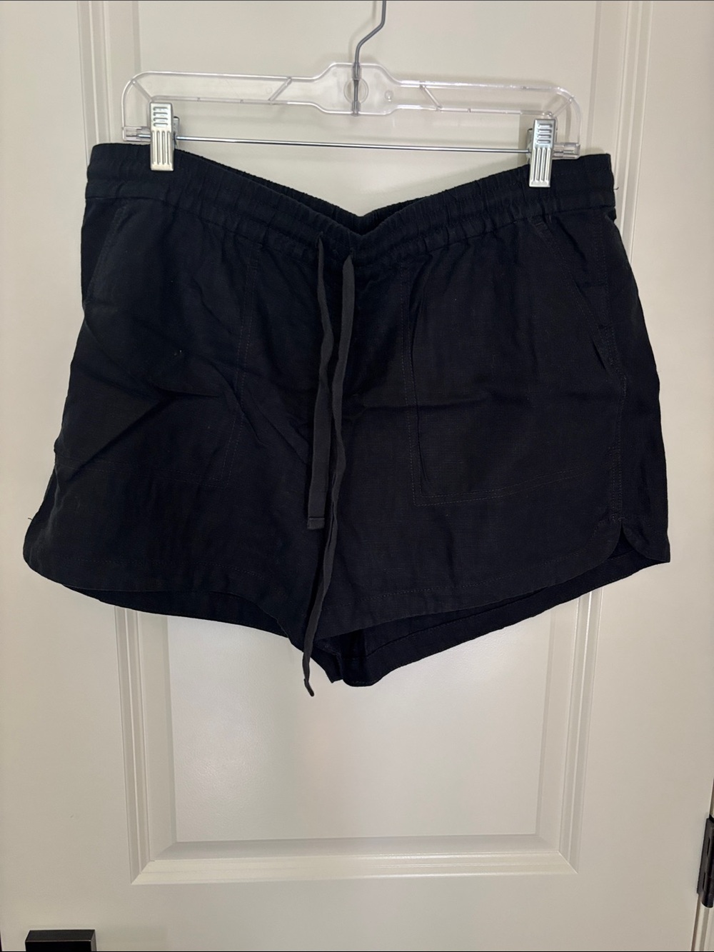 J. Crew Black Athletic Drawstring Shorts